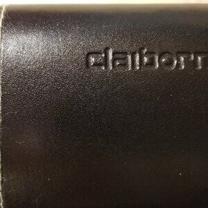 STYLISH EYEGLASS CASE IMPRINTED WITH CLAIBORNE